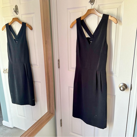 NWT Tall Bow-Back Little Black Dress with POCKETS - Picture 1 of 6
